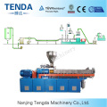 Tsh-40 Tenda 65kw Masteratch Granulating Plastic Twin Screw Extruder